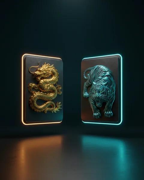 Dragon Tiger card game on Play99Exch